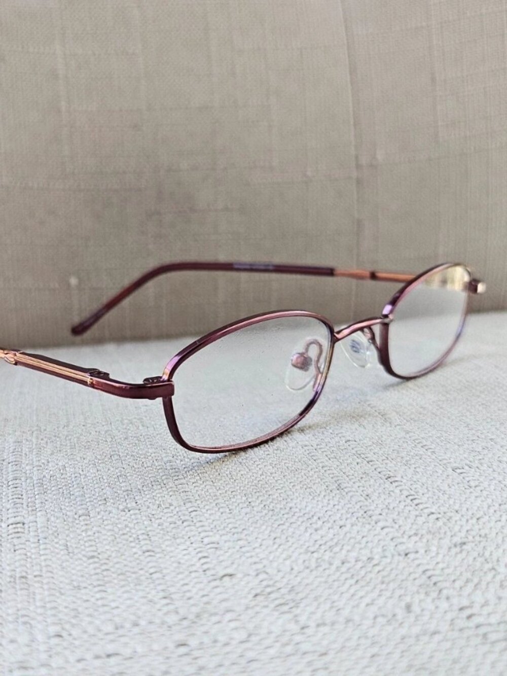 Peachtree by Capri Youth Eyeglasses Frame Burgundy Glasses Frame only New